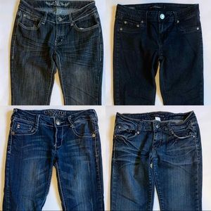 BUNDLE JEANS (4 pairs) Size 5